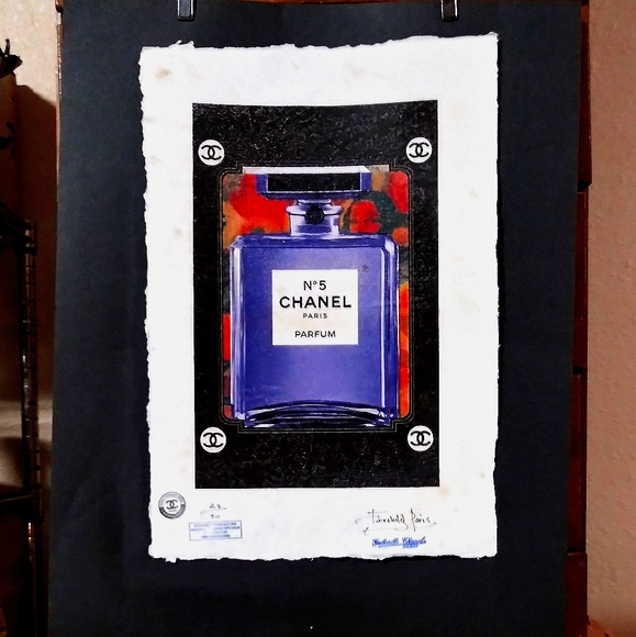 Fairchild Paris Wall Decor Chanel No5 Limited Ed Print By Fairchild